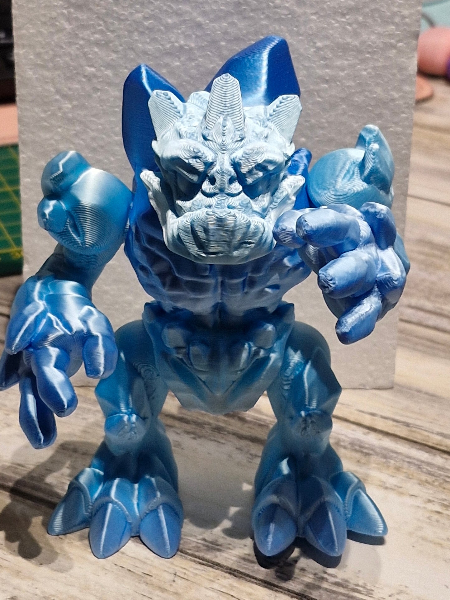 3d gedruckter Eis Golem