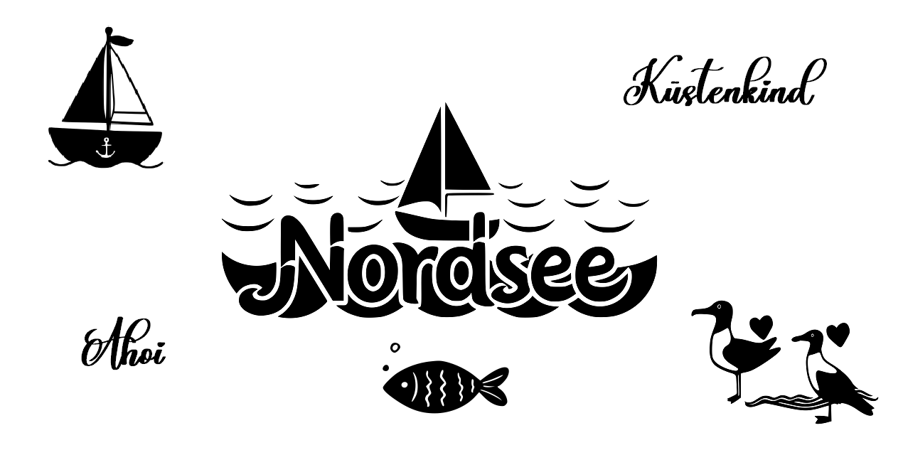 Nordsee Trinkglas