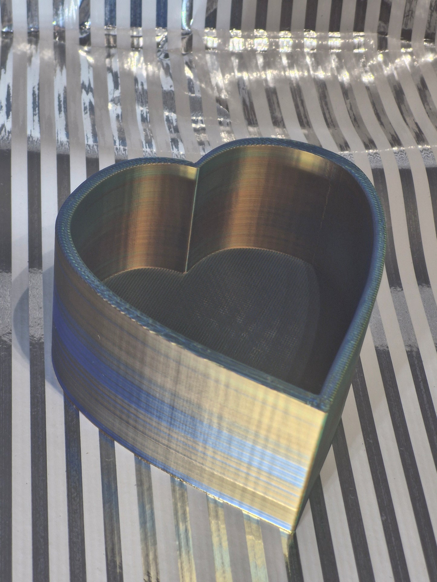 Kleine Herz Box 3d gedruckt
