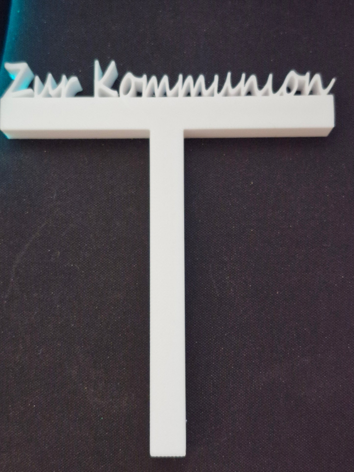 Kommunionsschild 3d gedruckt
