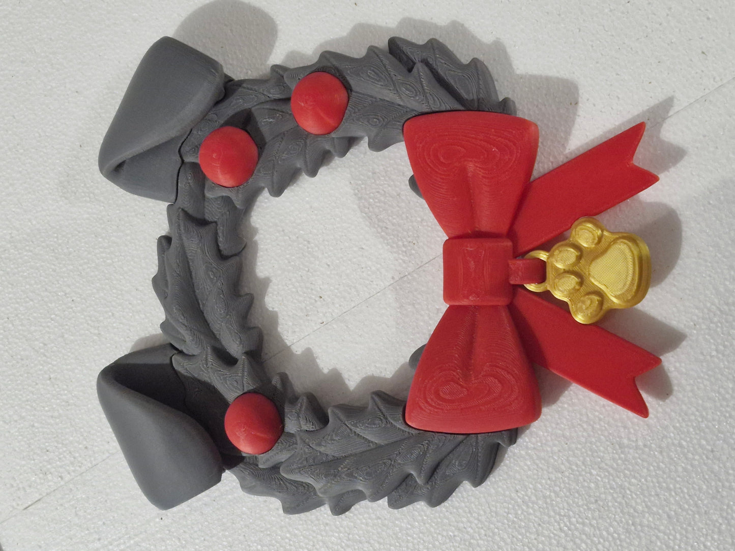 3d gedruckter Hunde Kranz