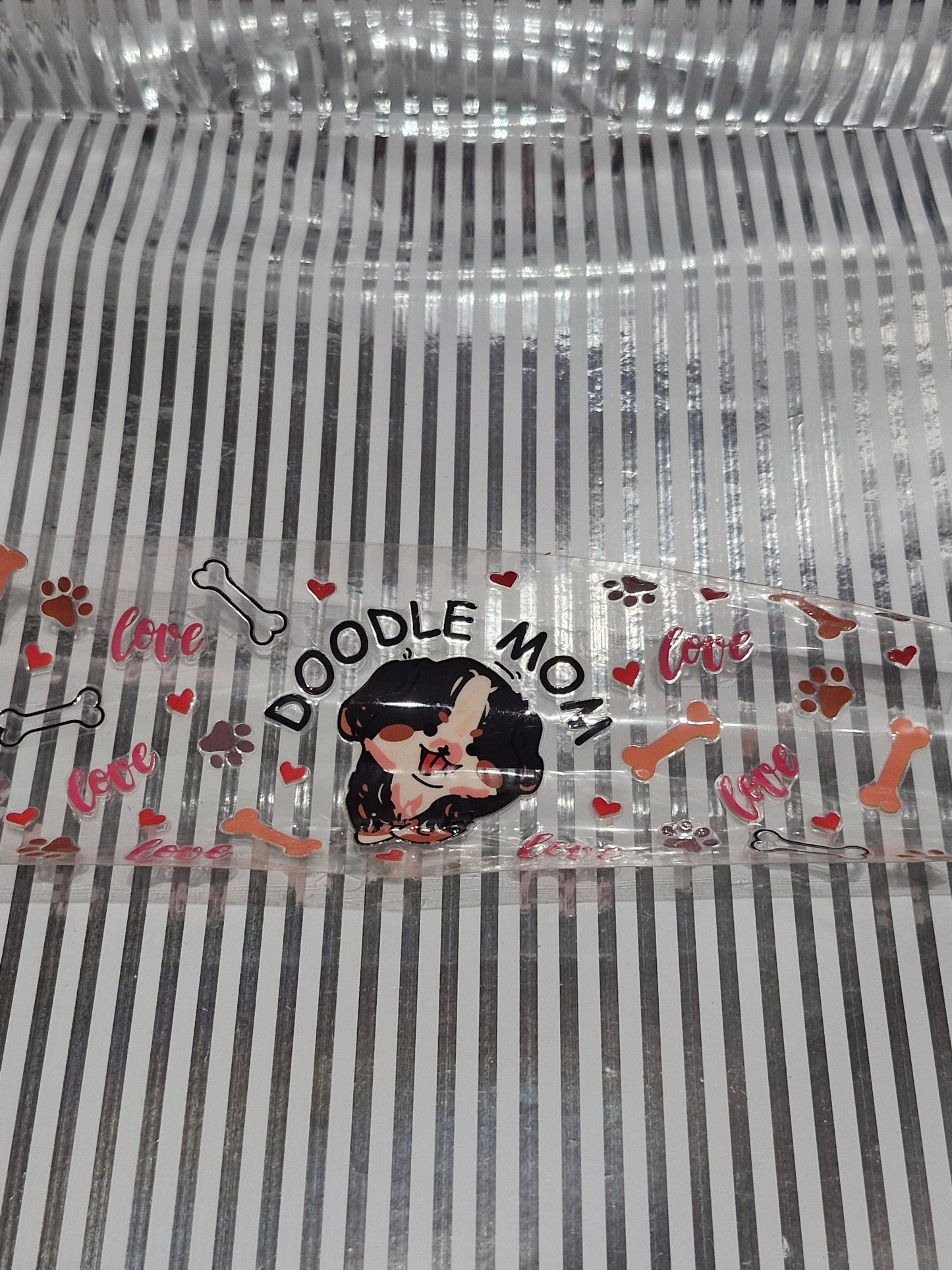 Verschiedene Rub on Sticker