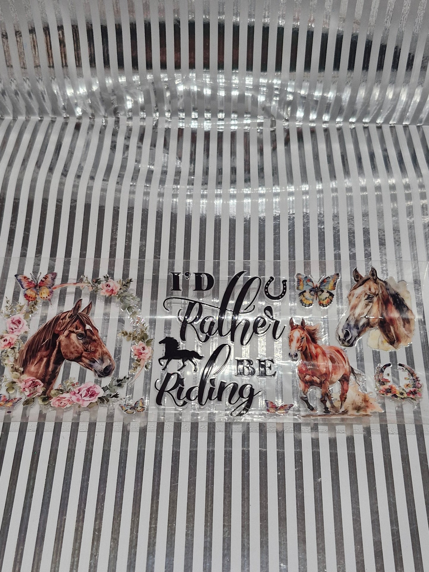 Verschiedene Rub on Sticker