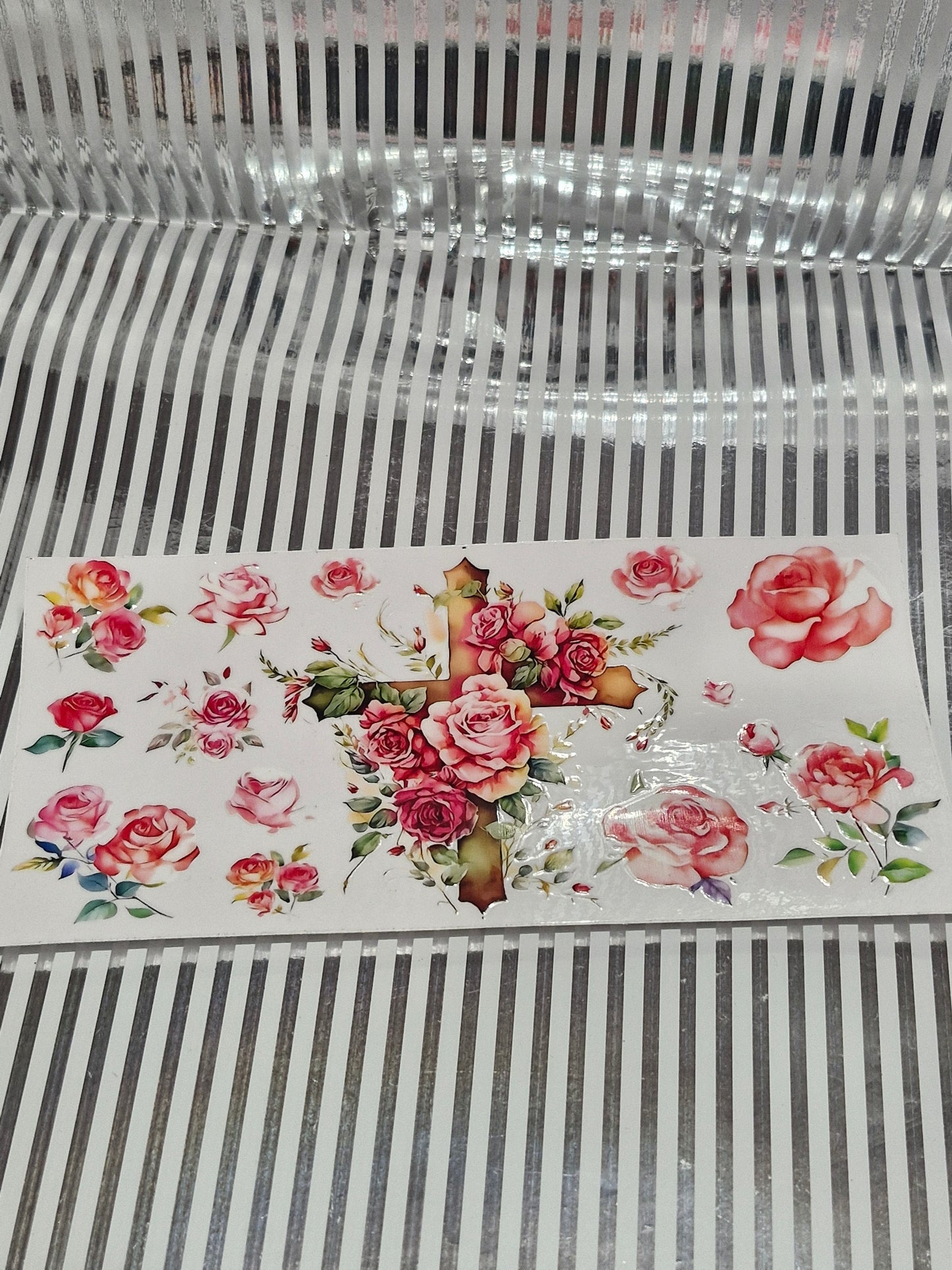 Verschiedene Rub on Sticker