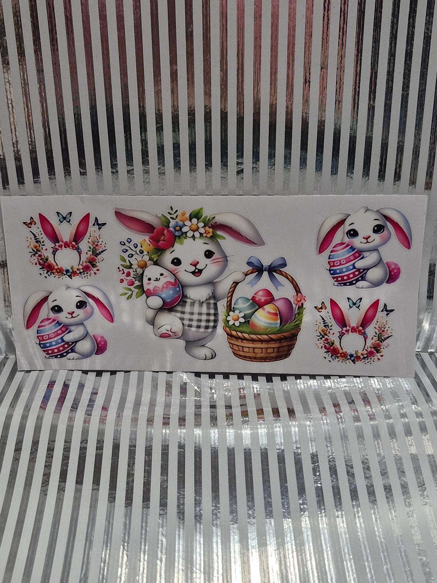 Verschiedene Rub on Sticker