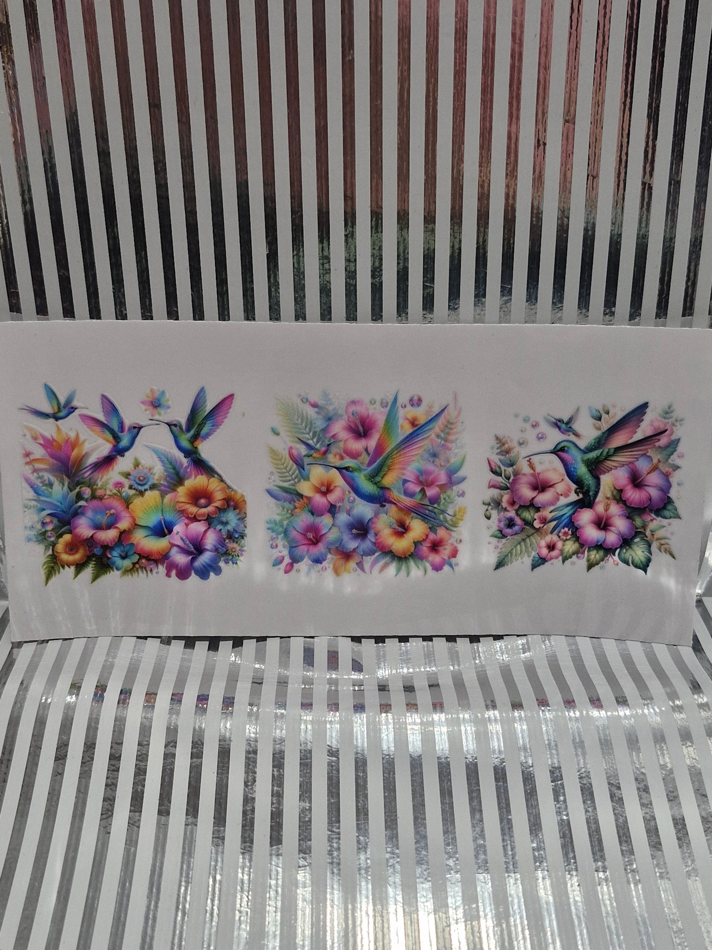 Verschiedene Rub on Sticker