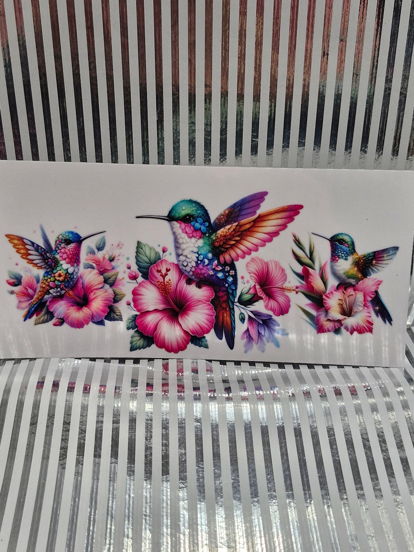 Verschiedene Rub on Sticker