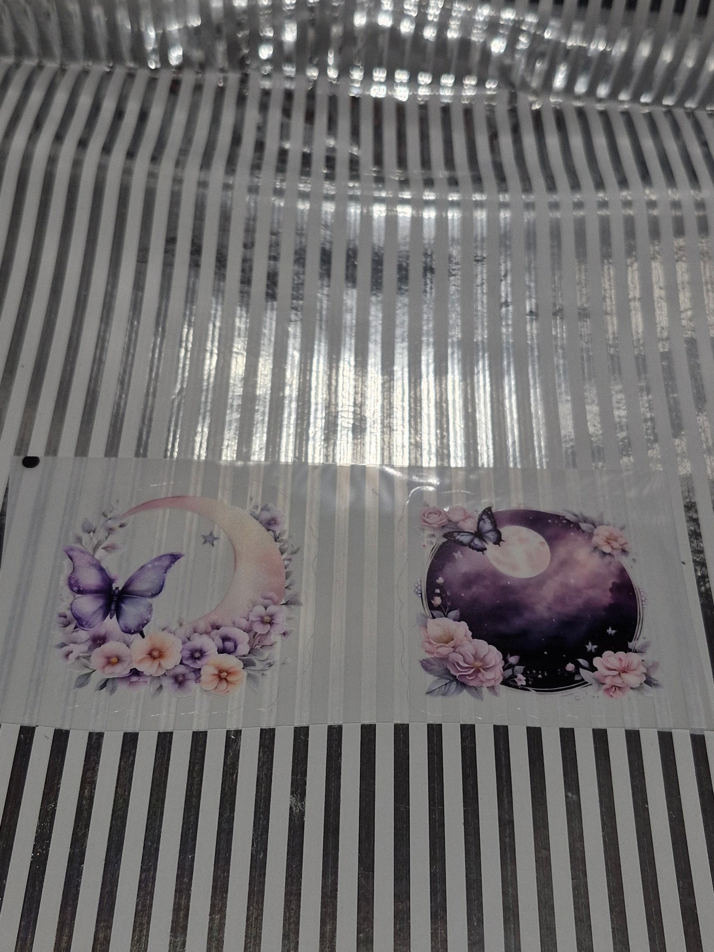 Verschiedene Rub on Sticker