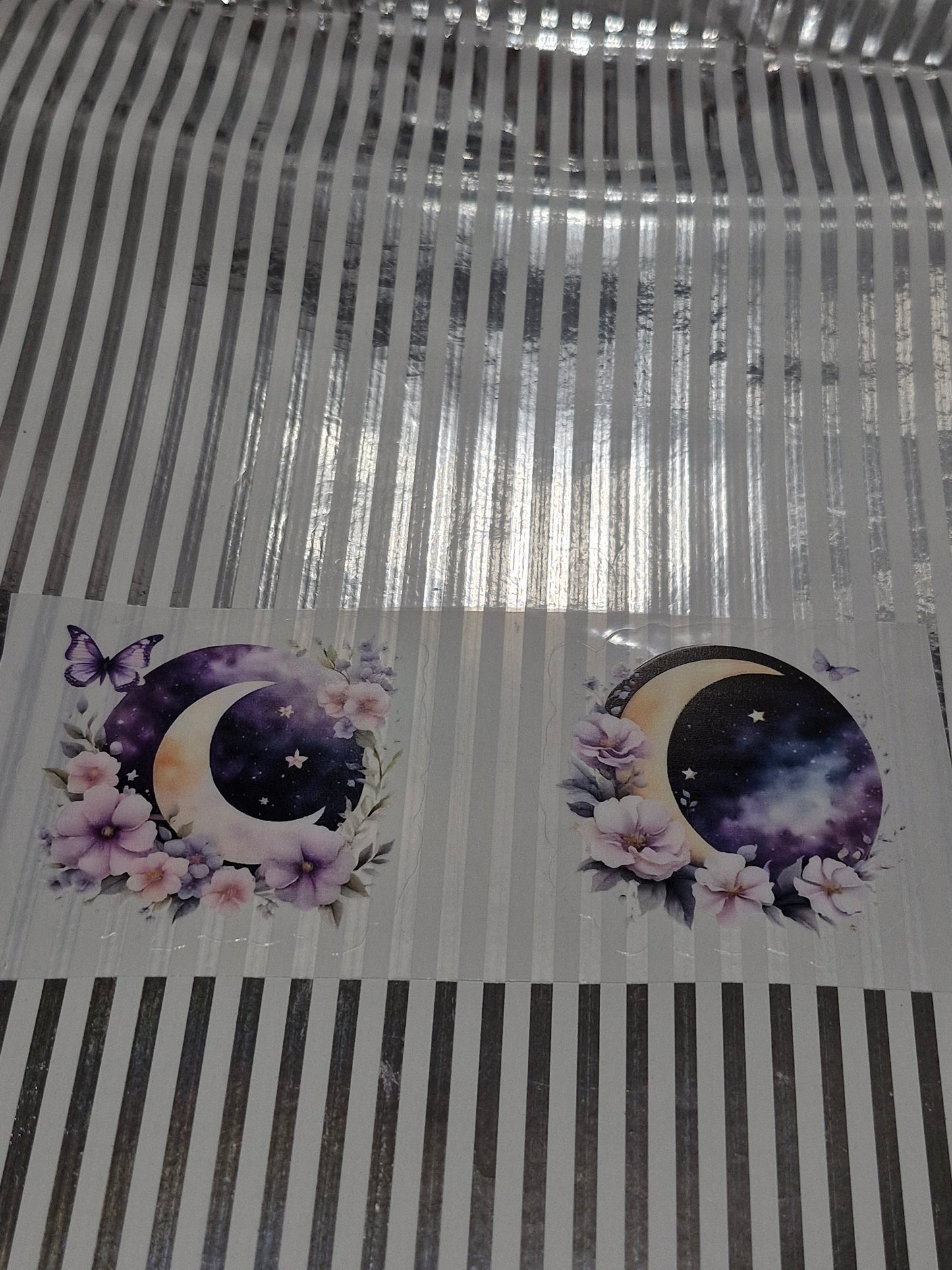 Verschiedene Rub on Sticker
