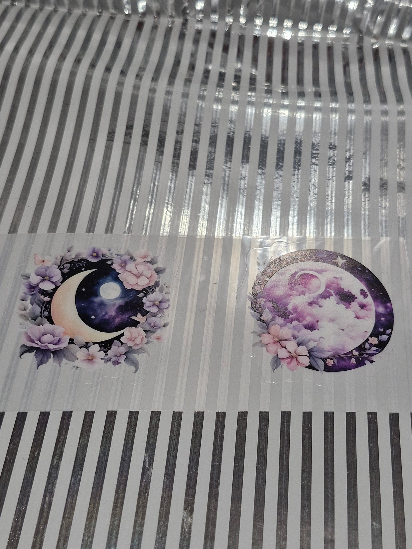 Verschiedene Rub on Sticker
