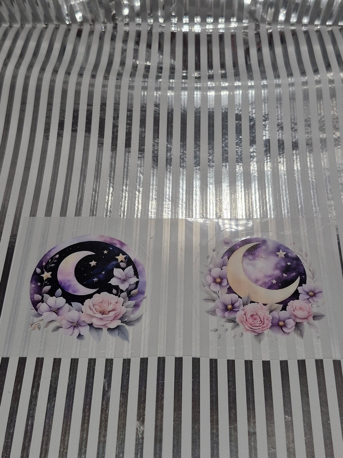Verschiedene Rub on Sticker