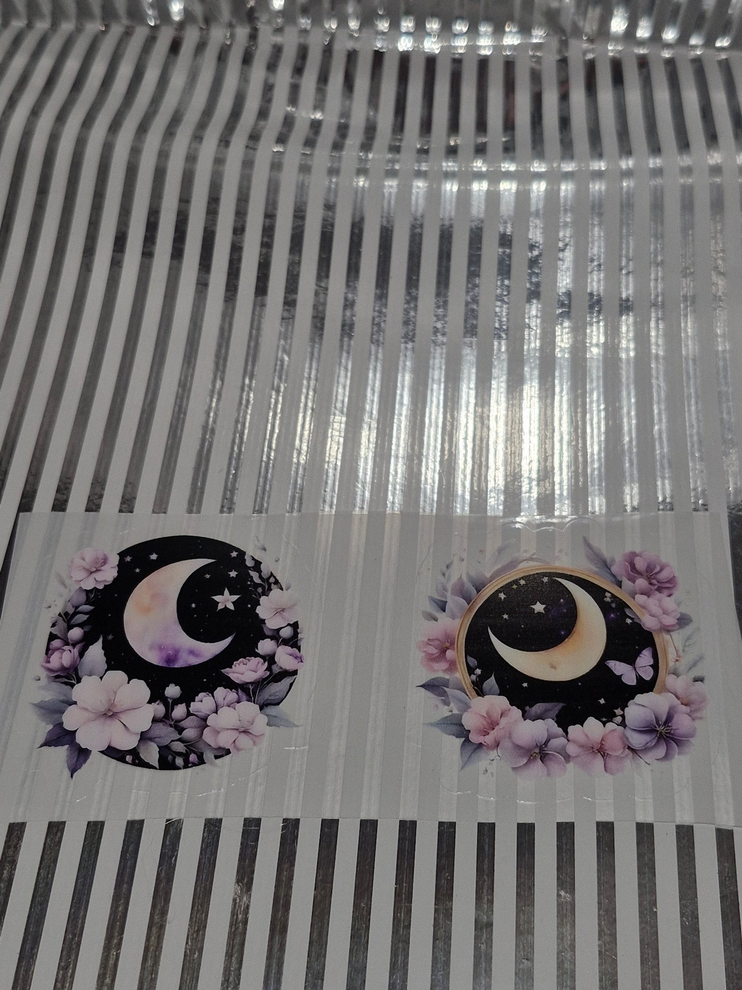 Verschiedene Rub on Sticker