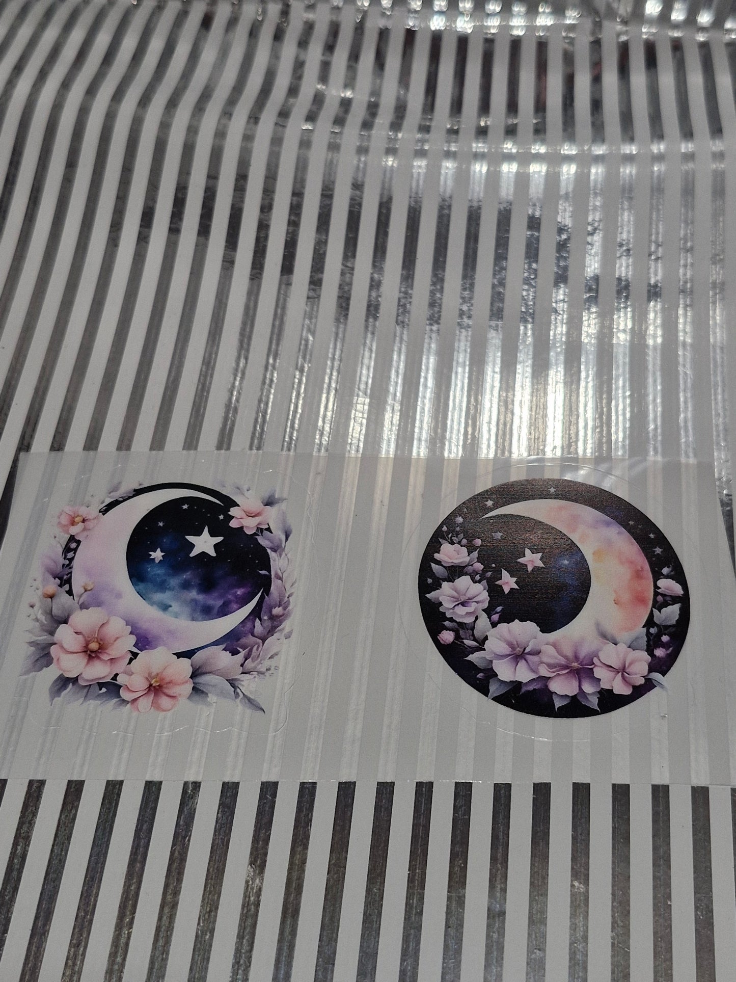 Verschiedene Rub on Sticker