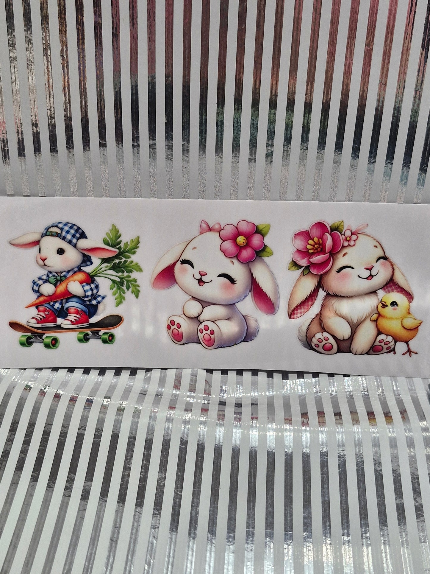 Verschiedene Rub on Sticker