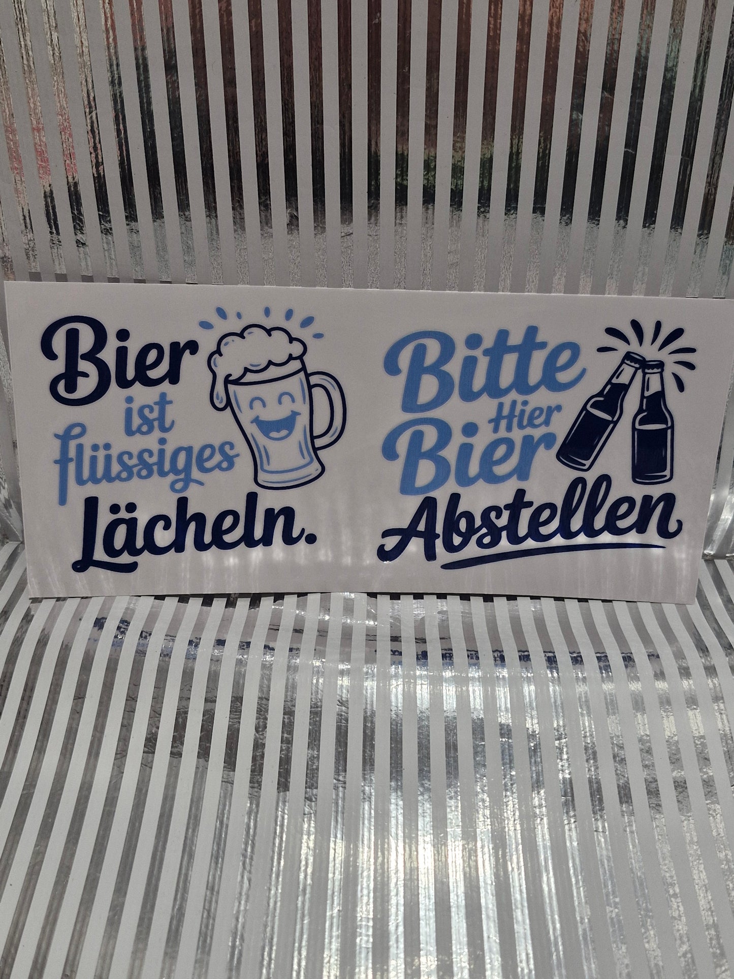 Verschiedene Rub on Sticker