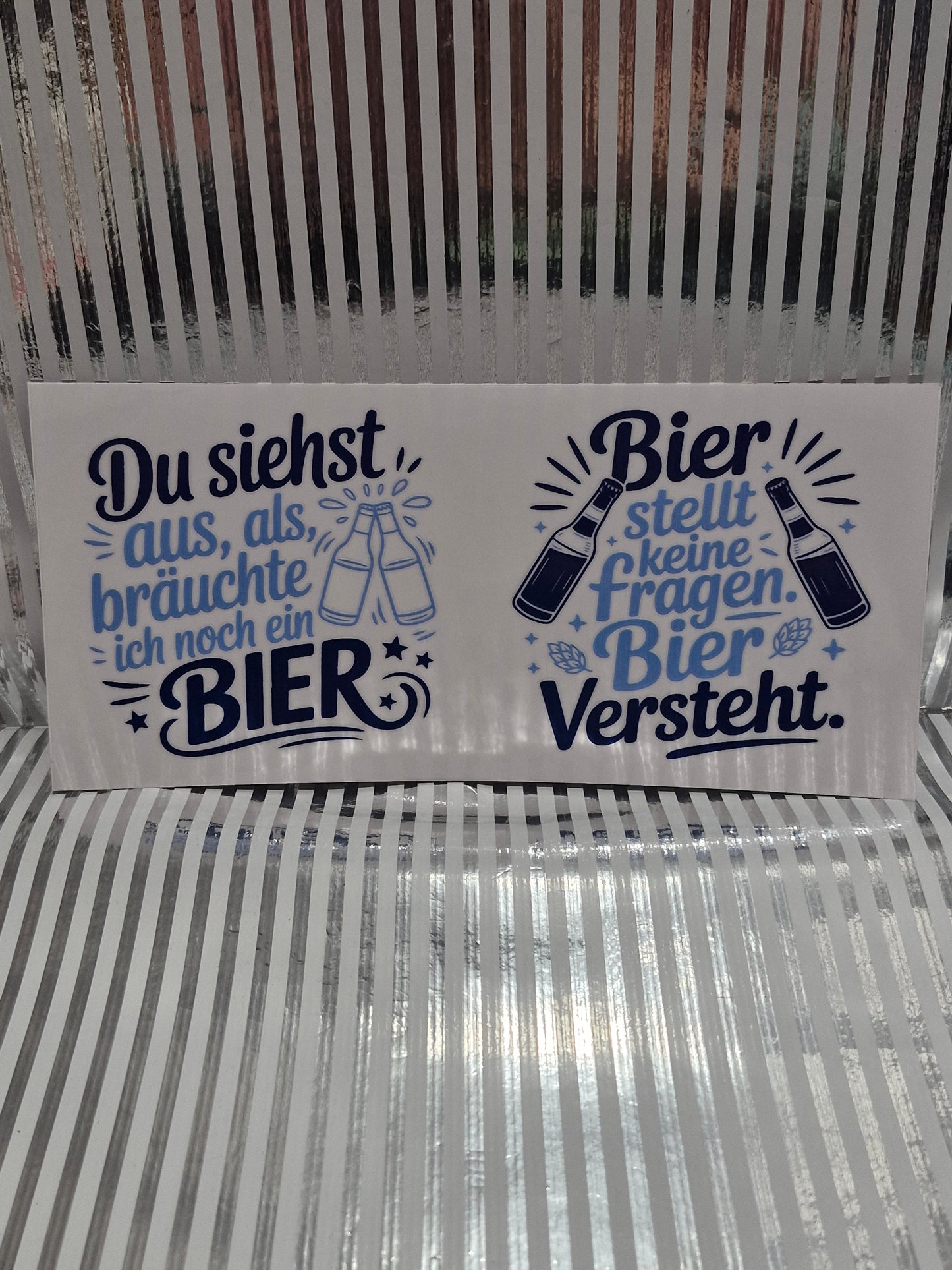 Verschiedene Rub on Sticker