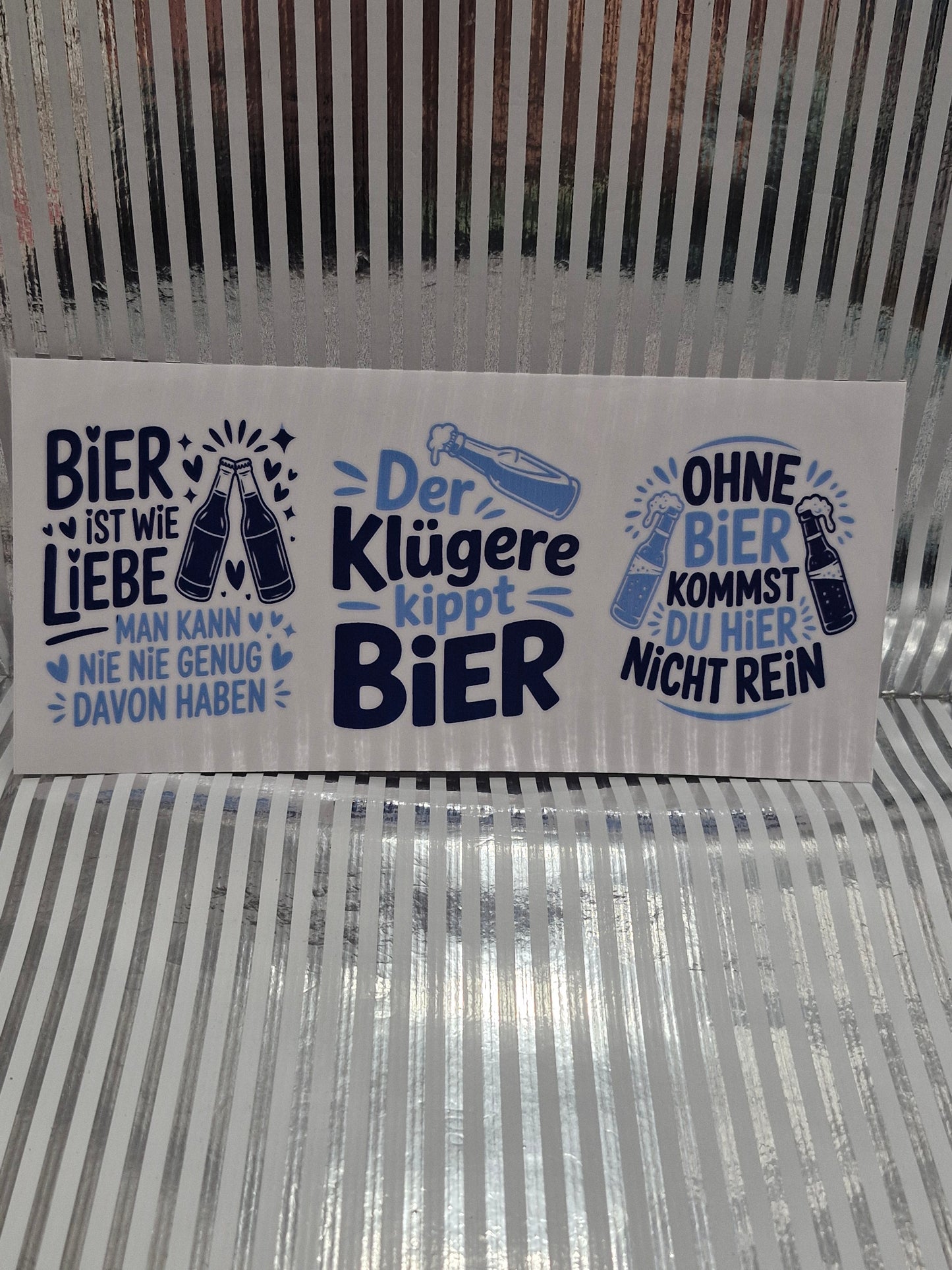 Verschiedene Rub on Sticker