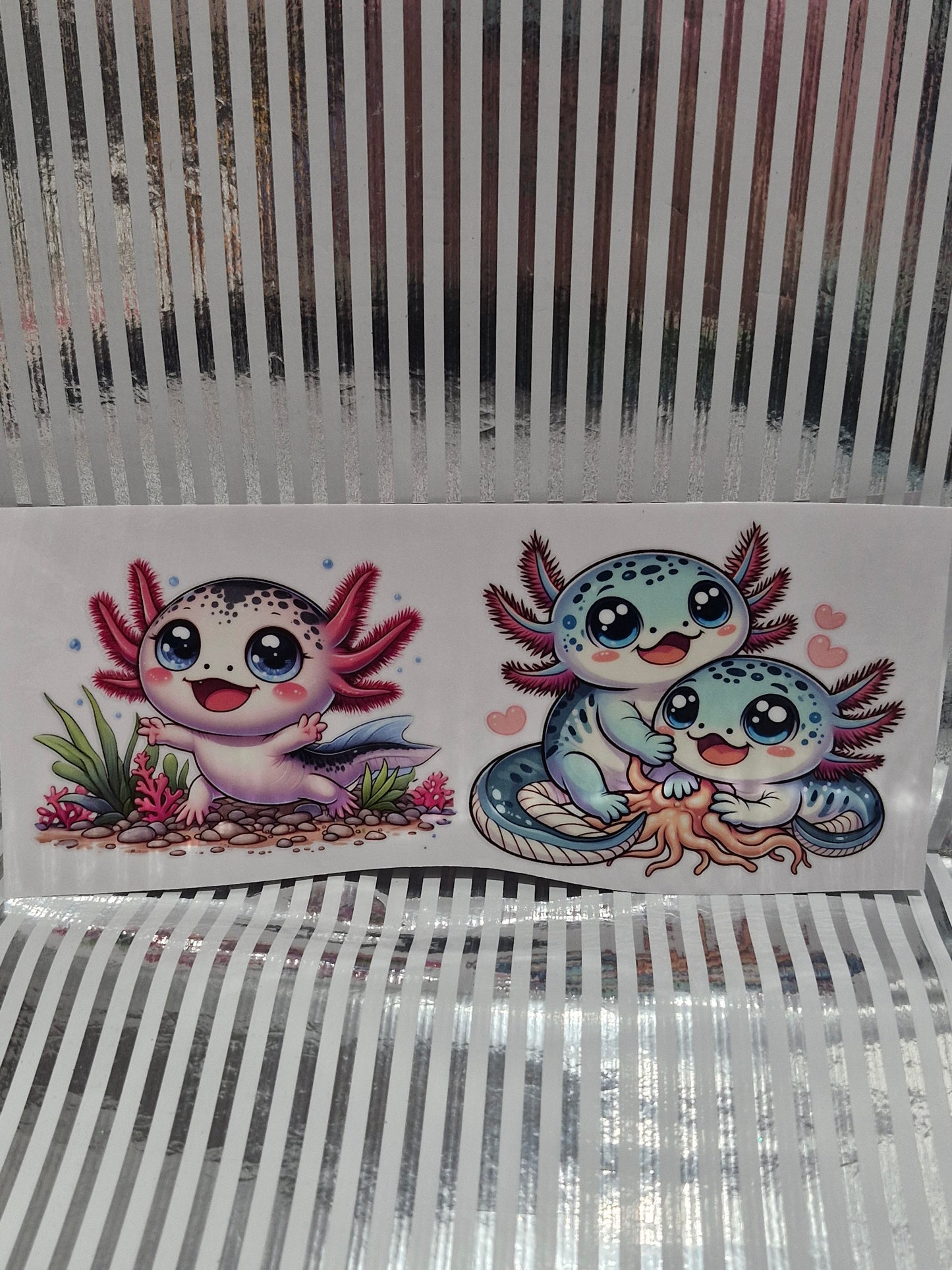 Verschiedene Rub on Sticker