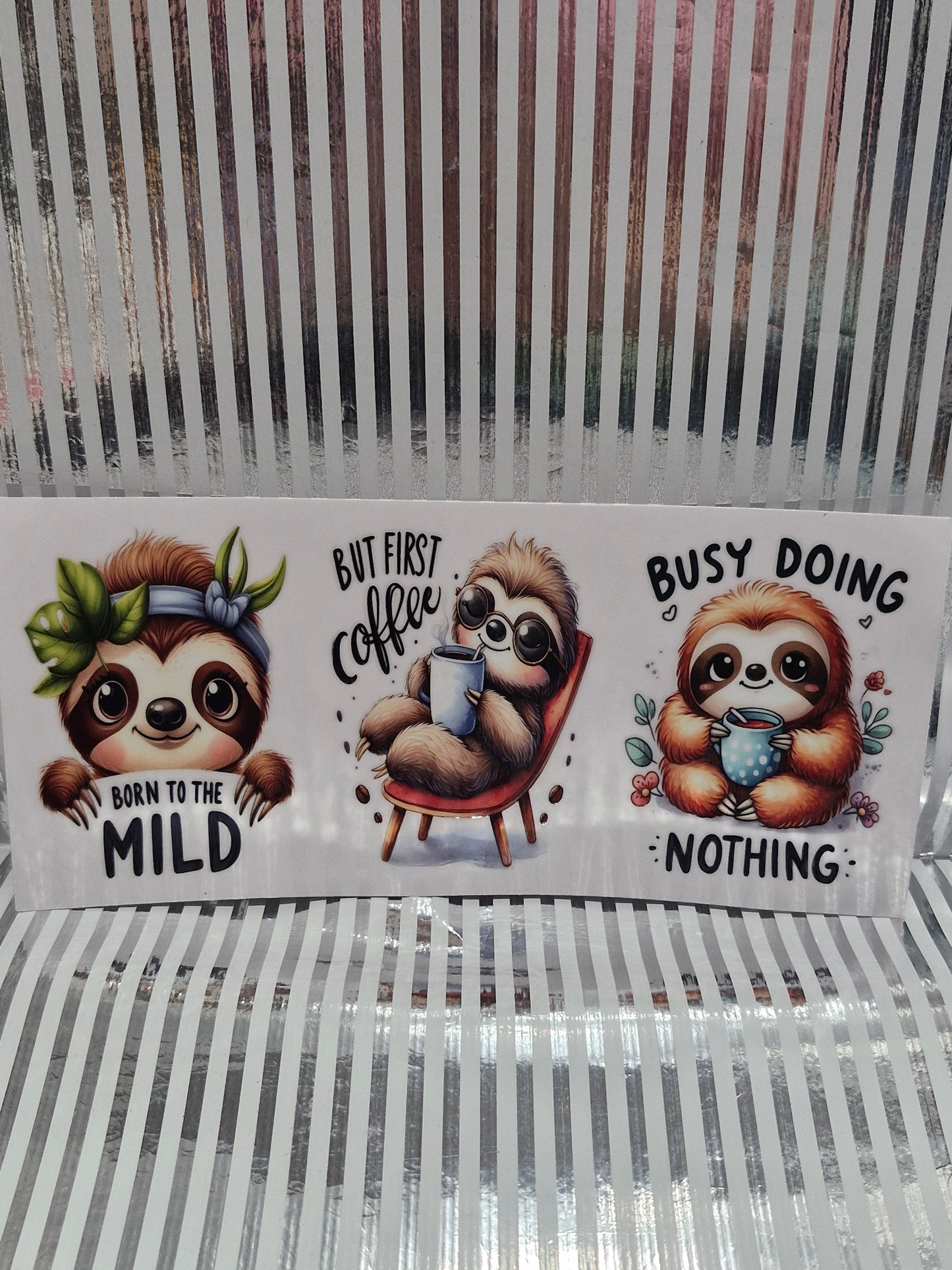 Verschiedene Rub on Sticker