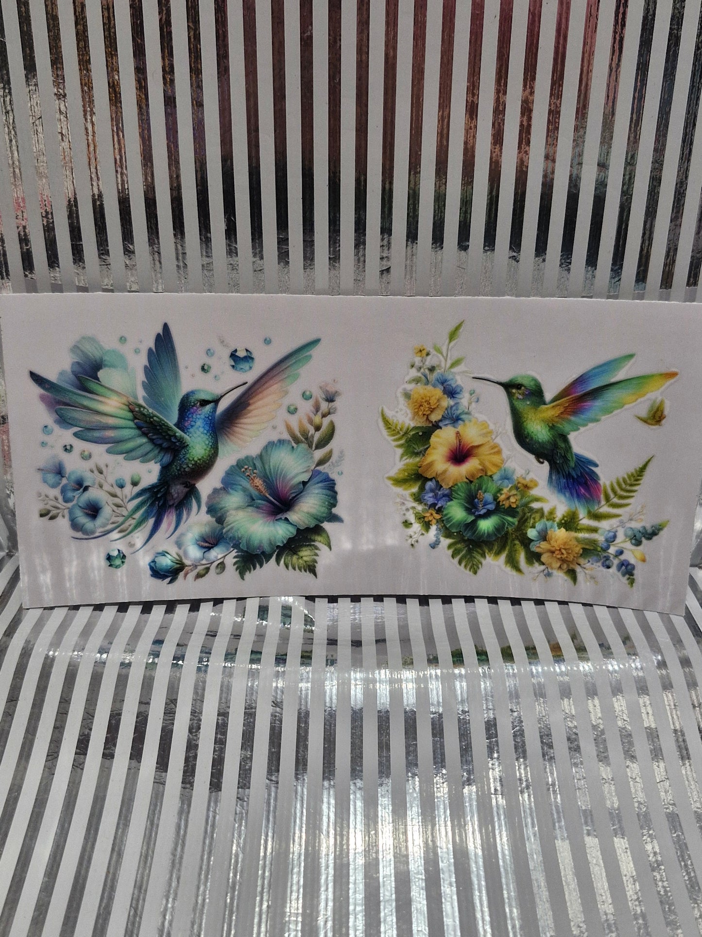 Verschiedene Rub on Sticker