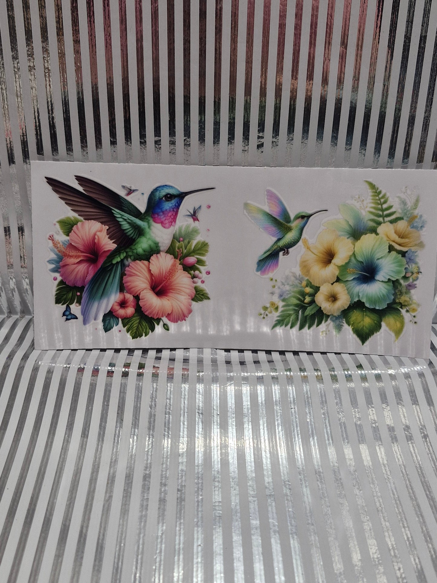 Verschiedene Rub on Sticker