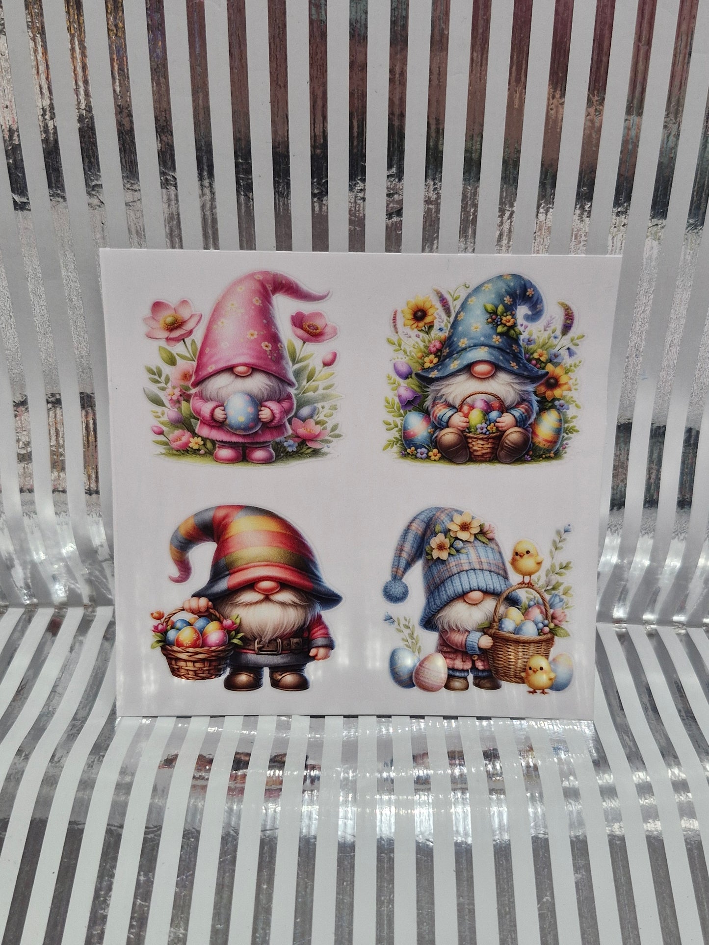 Verschiedene Rub on Sticker