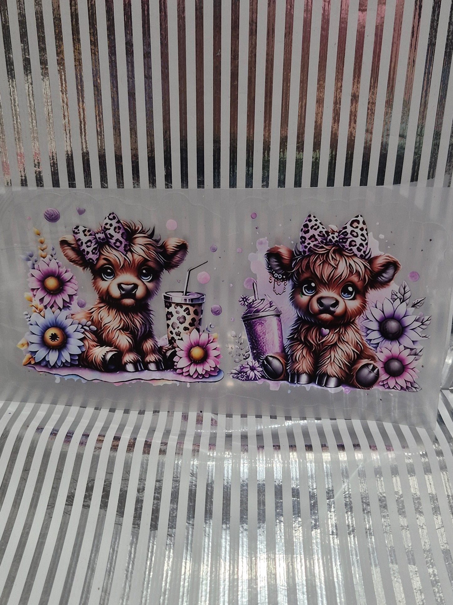 Verschiedene Rub on Sticker