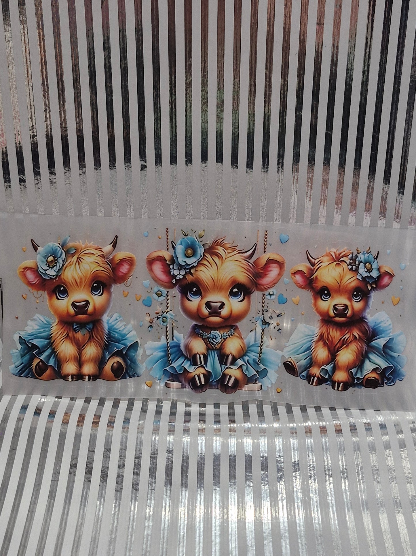 Verschiedene Rub on Sticker