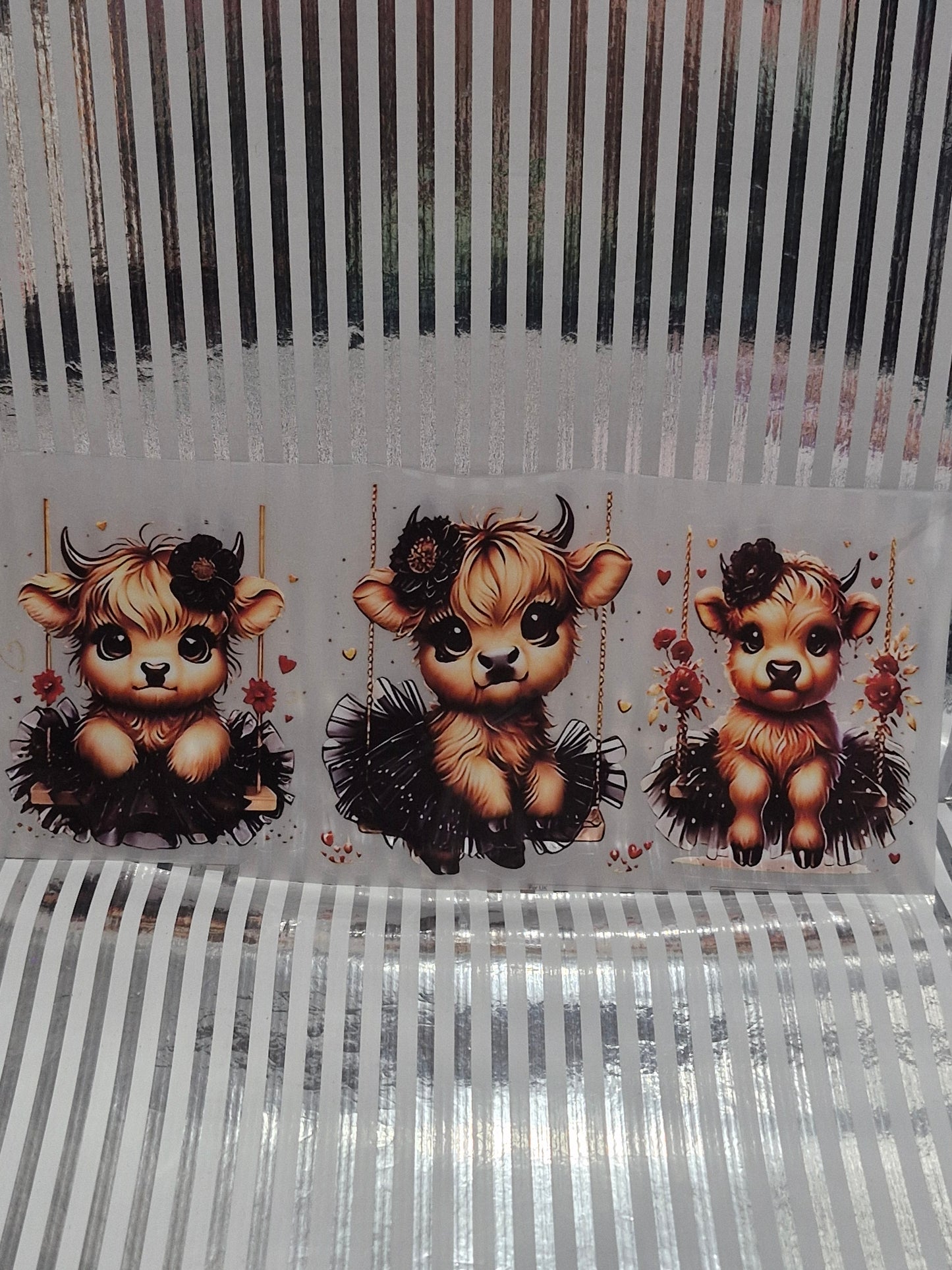 Verschiedene Rub on Sticker
