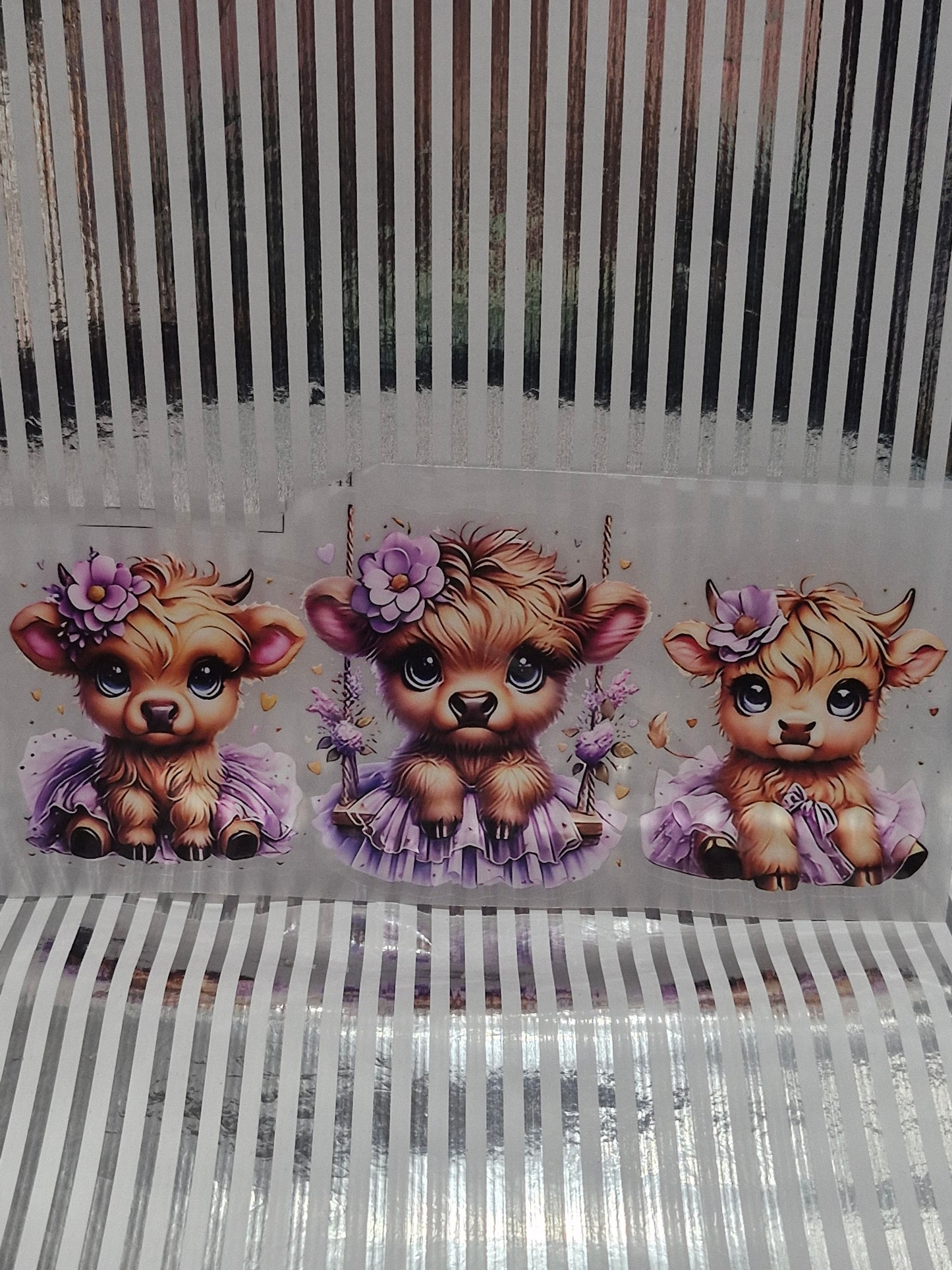 Verschiedene Rub on Sticker