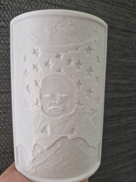 3d gedrucktes Bild Personalisiert mit Licht / ZKYWARD