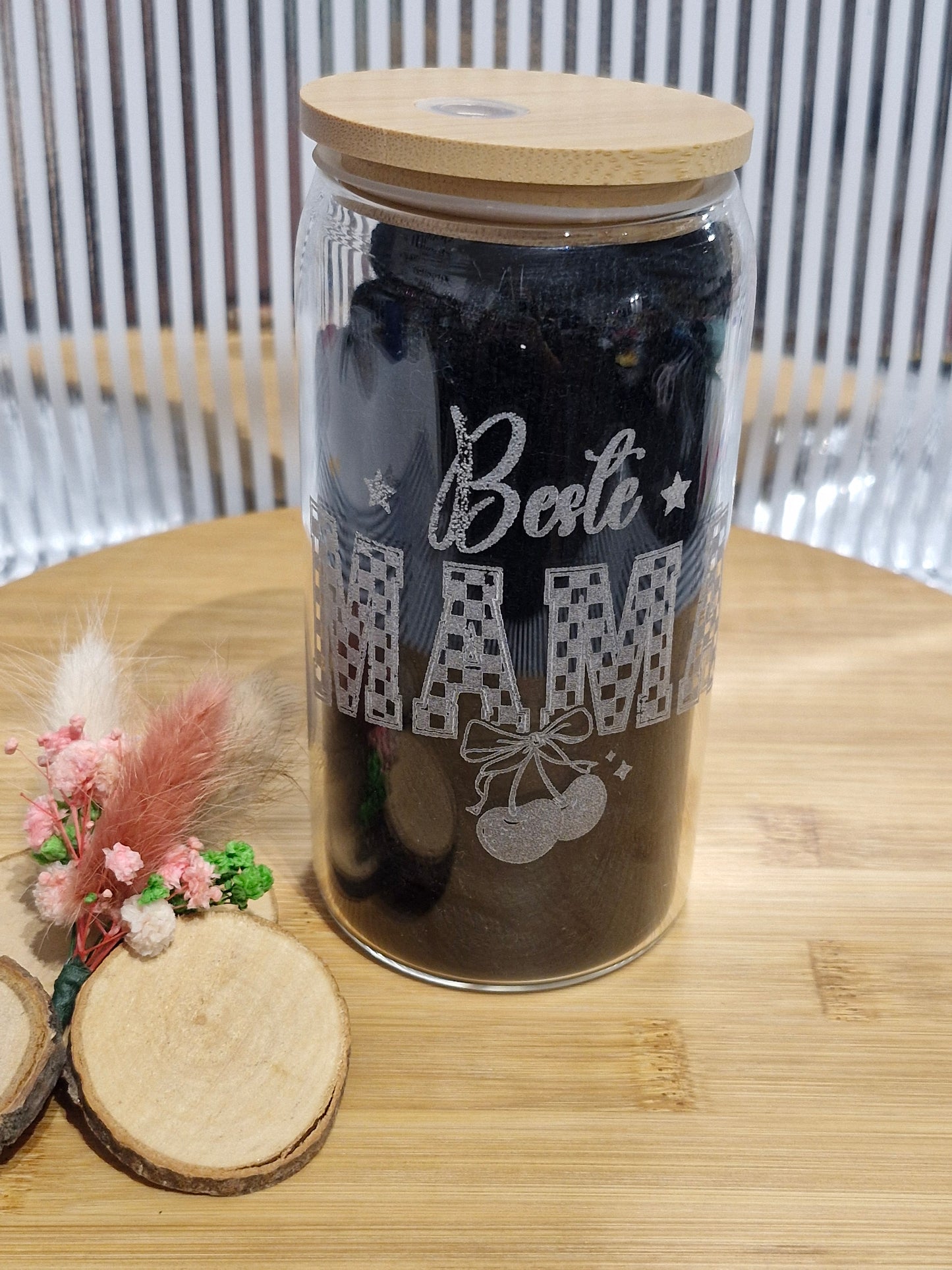 Beste Mama Trinkglas