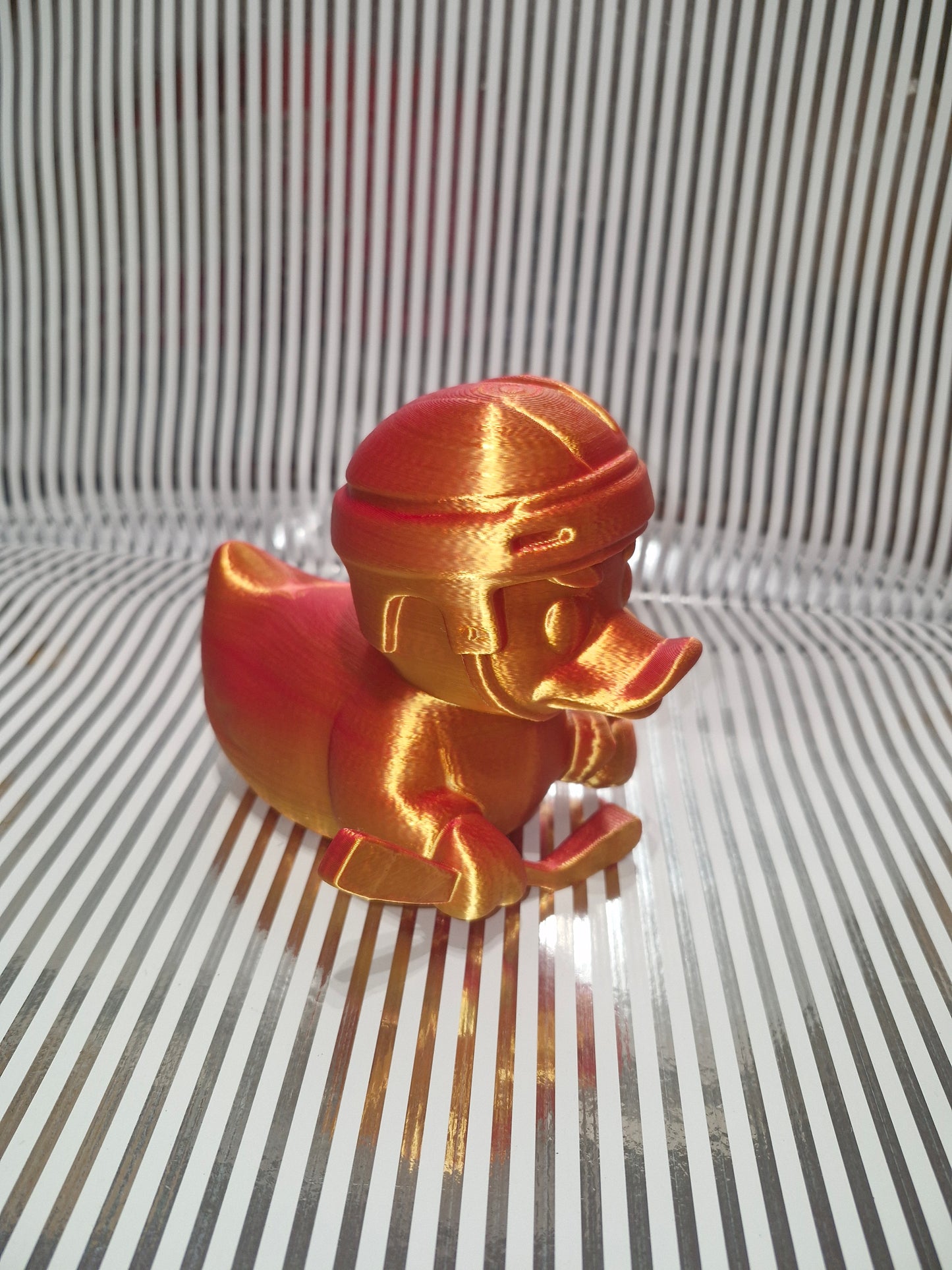 3D-gedruckte Ente aus PLA