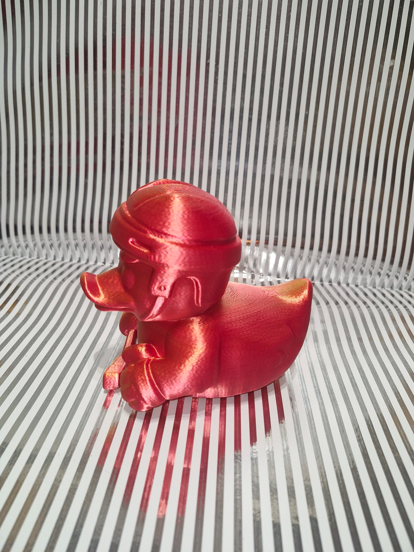 3D-gedruckte Ente aus PLA