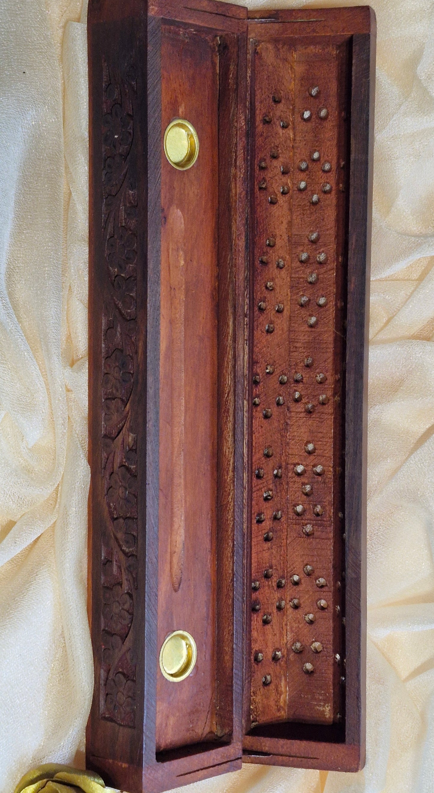 Räucherstäbchenbox- Blumen
