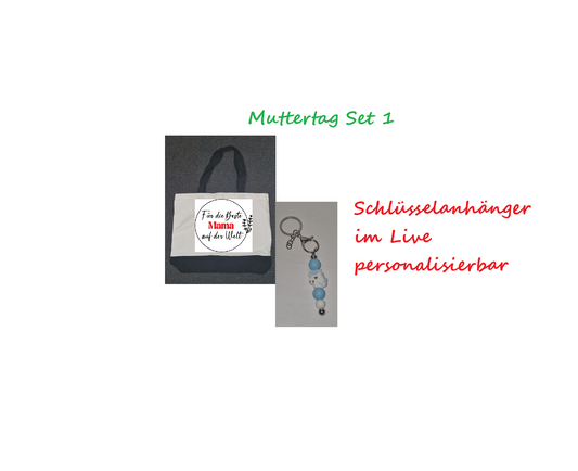 Geschenk Set - Tasche / Anhänger